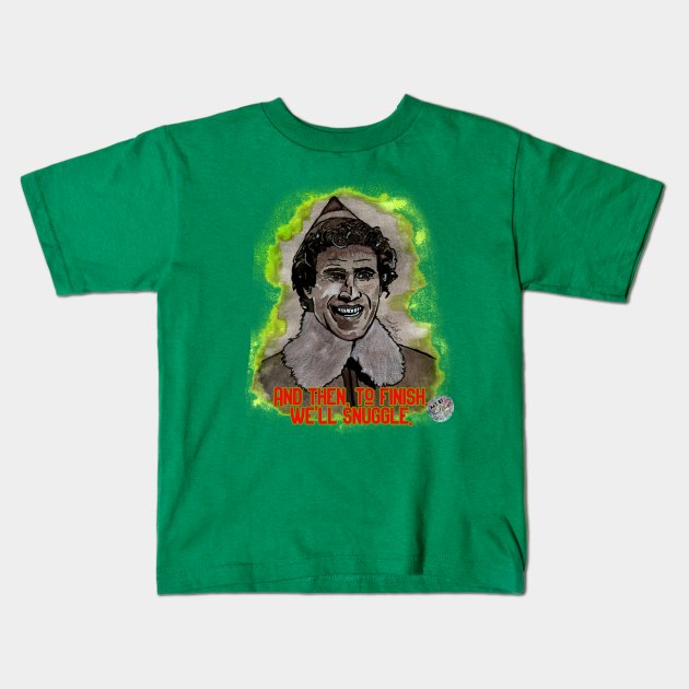 Buddy The Elf - Snuggle Kids T-Shirt by BladeAvenger